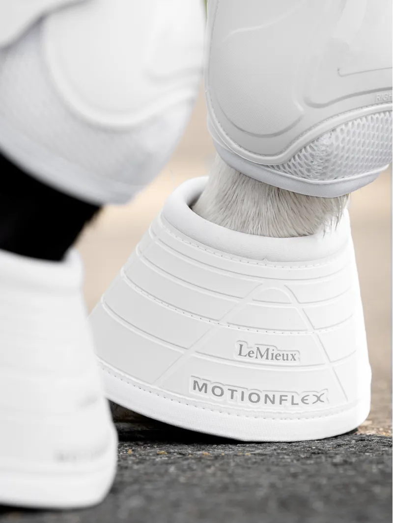 LeMieux Motionflex Over Reach Boot - White-2