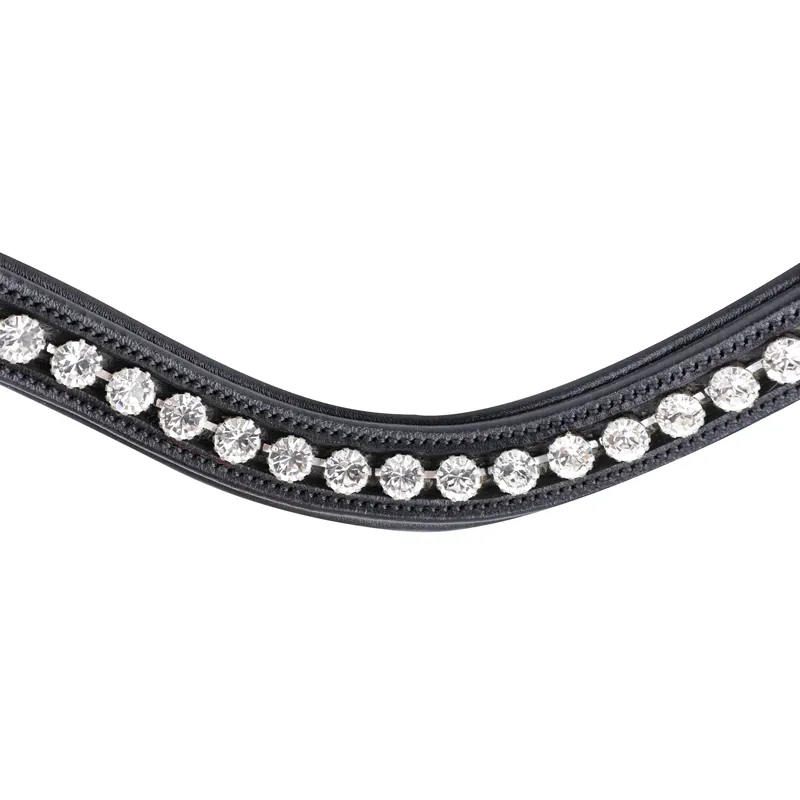 Kieffer Ultrasoft Gaya Snaffle Bridle - Black-2