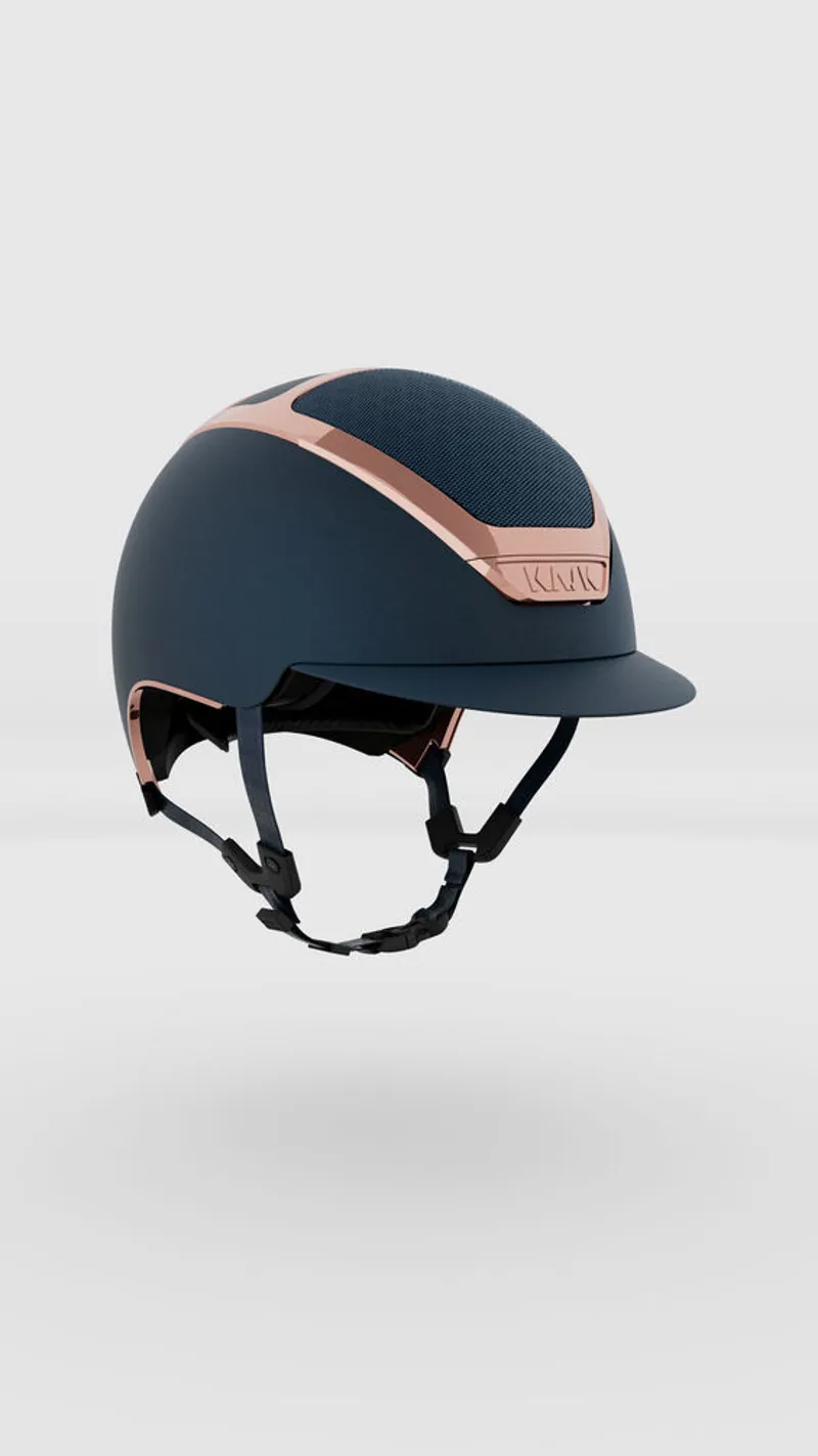 Kask Dogma Chrome Riding Helmet - Navy/Everyrose-1