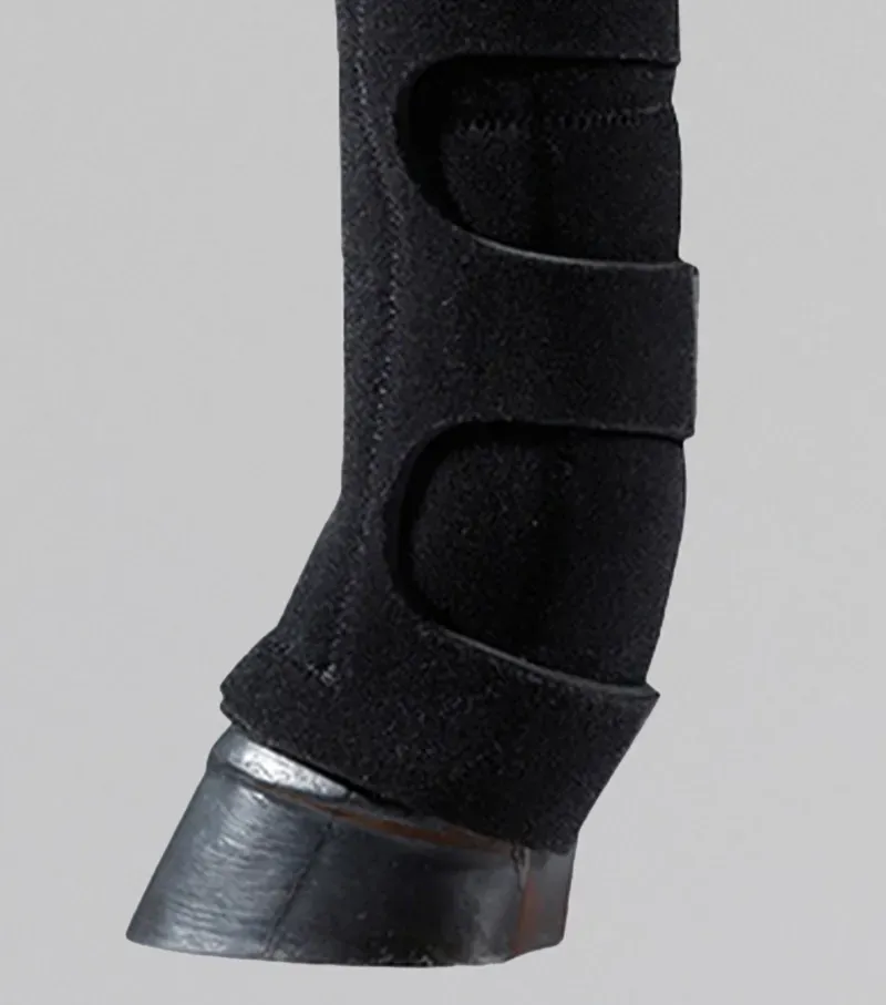6 Pocket Horse Ice Boots Black-3
