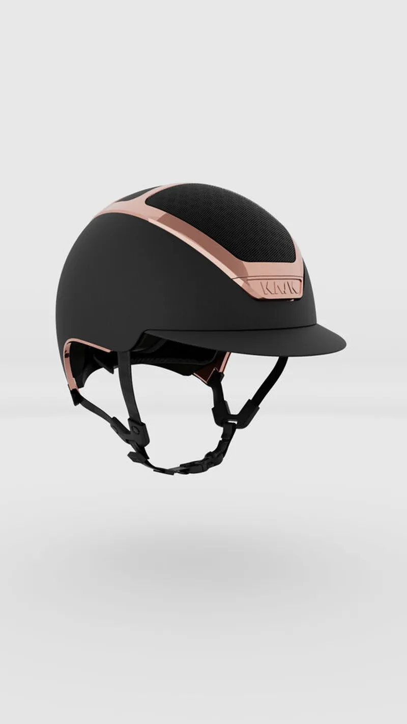Kask Dogma Chrome Riding Helmet - Black/Everyrose-1