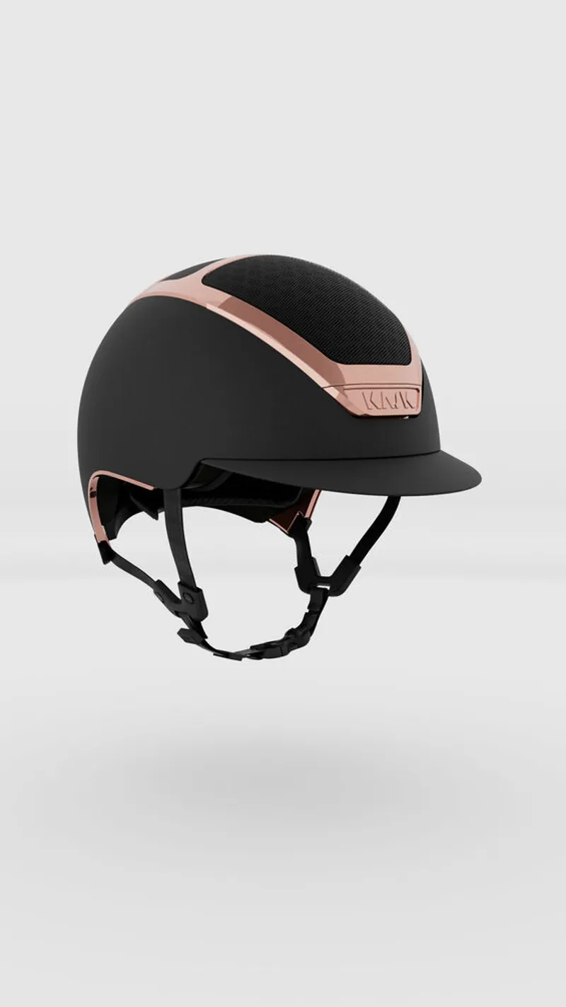 Kask Dogma Chrome Riding Helmet - Black/Everyrose-1