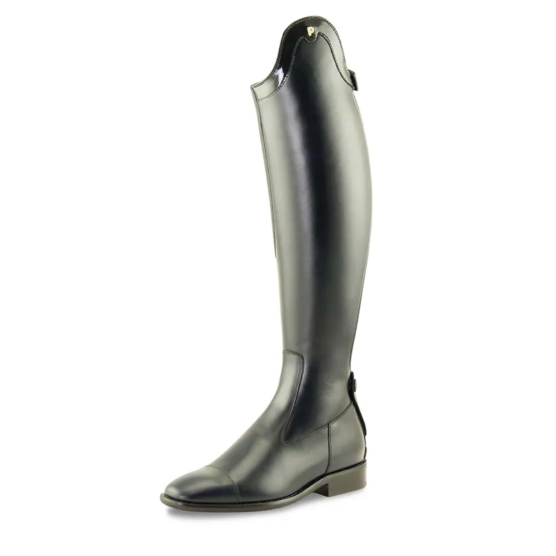 Petrie Palermo Dressage Boot with Patent Rand - Black