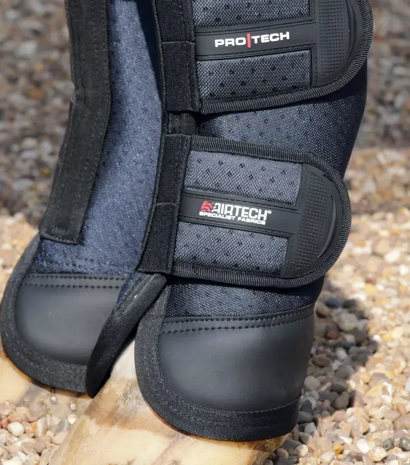 Airtechnology Knee Pro-Tech Horse Travel Boots - Navy-5