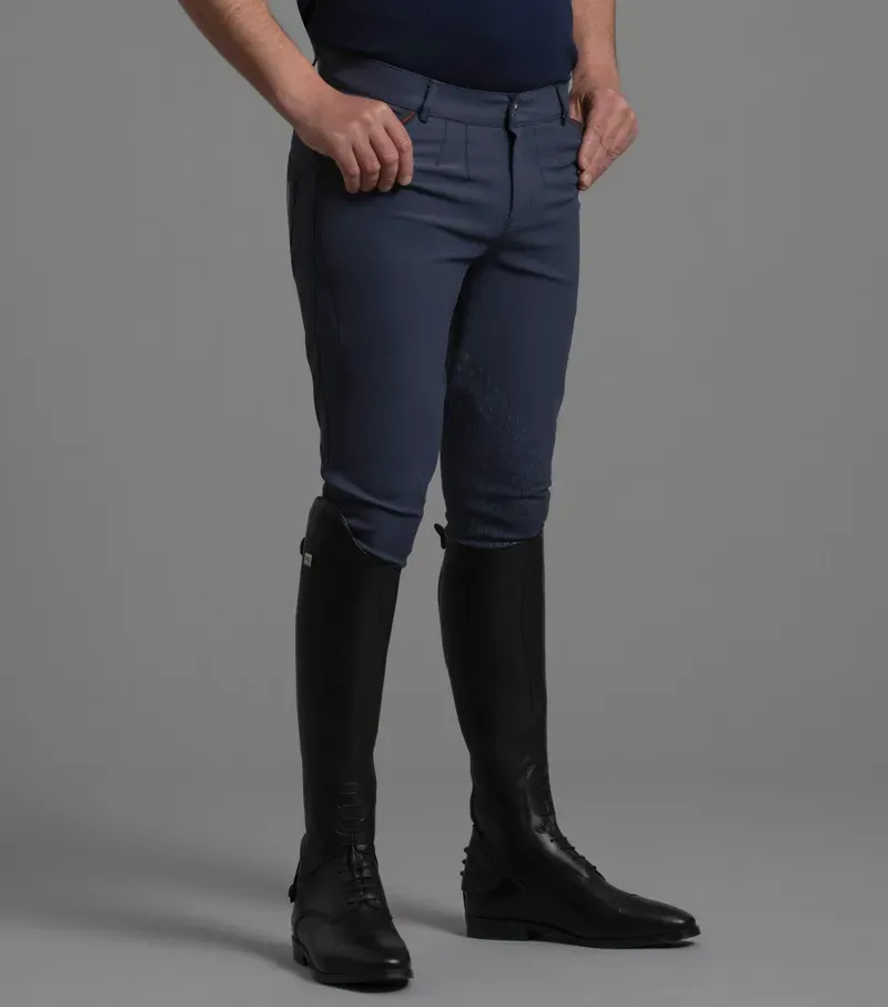 Barusso Gel Knee Breeches / Navy-1