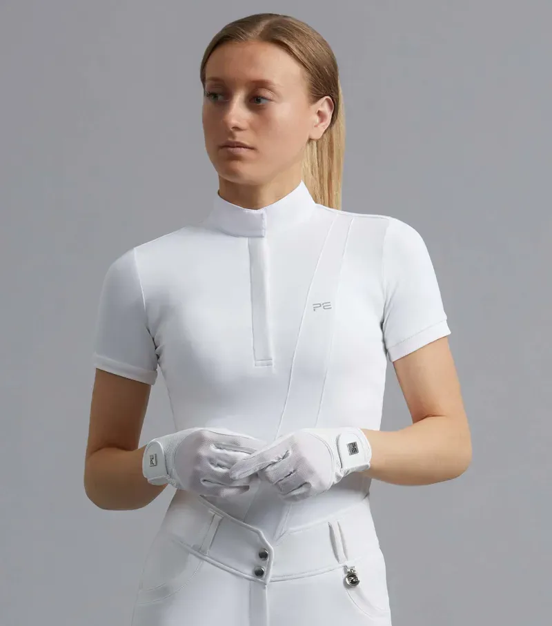 Bellisa Ladies Show Shirt / White uk