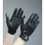 Bordoni Leather Mesh Riding Gloves - Black