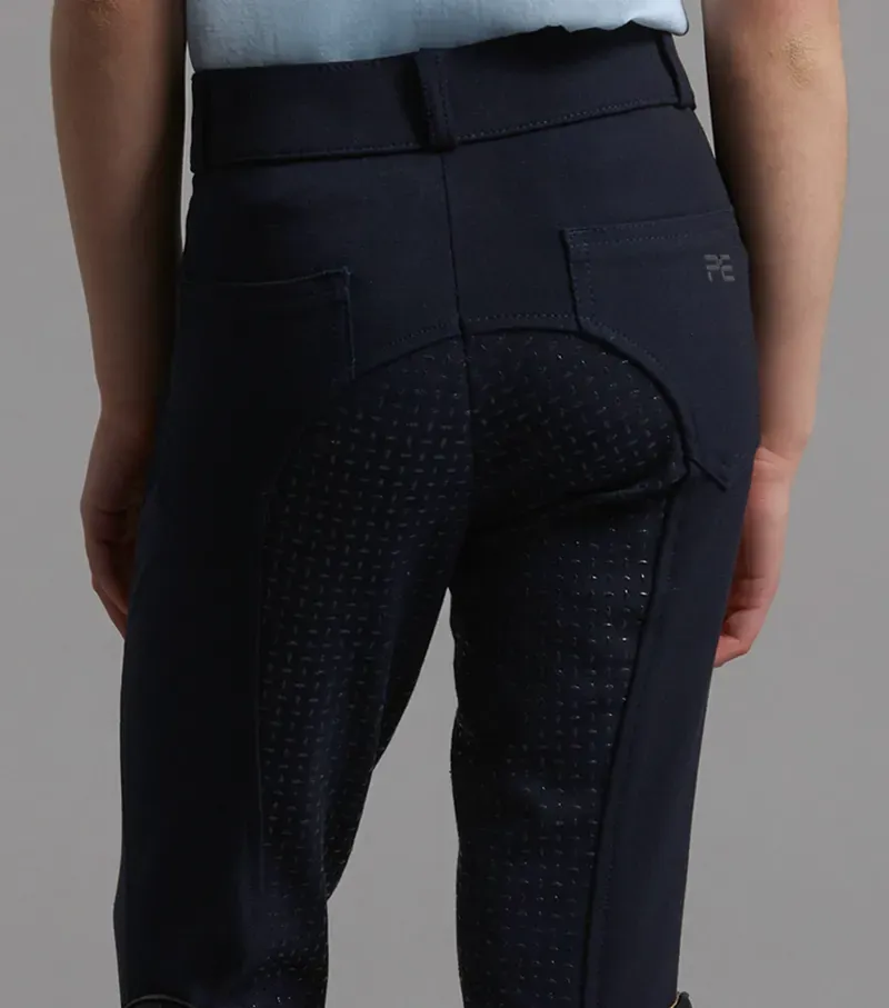 Brava Girls Full Seat Gel Riding Breeches / Navy-2