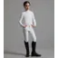 Brava Girls Full Seat Gel Competiton Riding Breeches / White