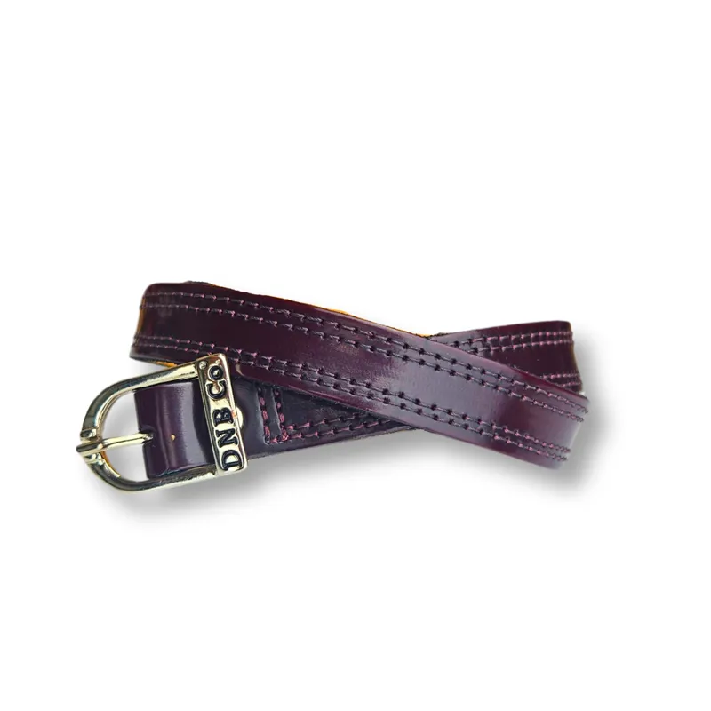 DeNiro Spur Straps Brushed Burgundy