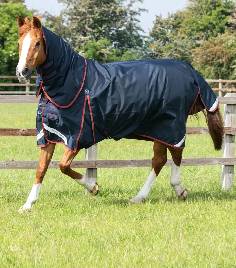 Buster 150g Turnout Rug With Classic Neck Cover / Navy
