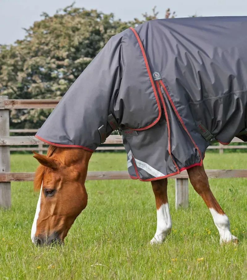 Buster 150g Turnout Rug With Classic Neck Cover / Grey-1