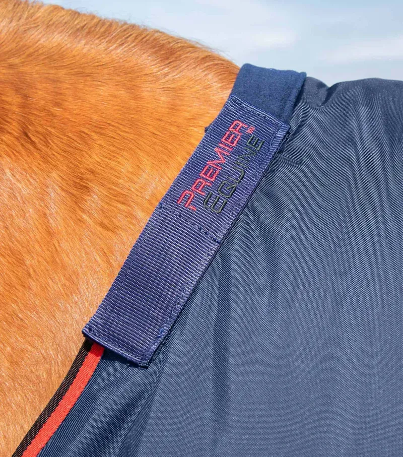 Buster 250g Turnout Rug With Classic Neck Cover / Navy-2