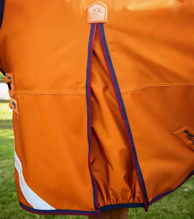 Buster Hardy 200g Half Neck Turnout Rug / Burnt Orange-3