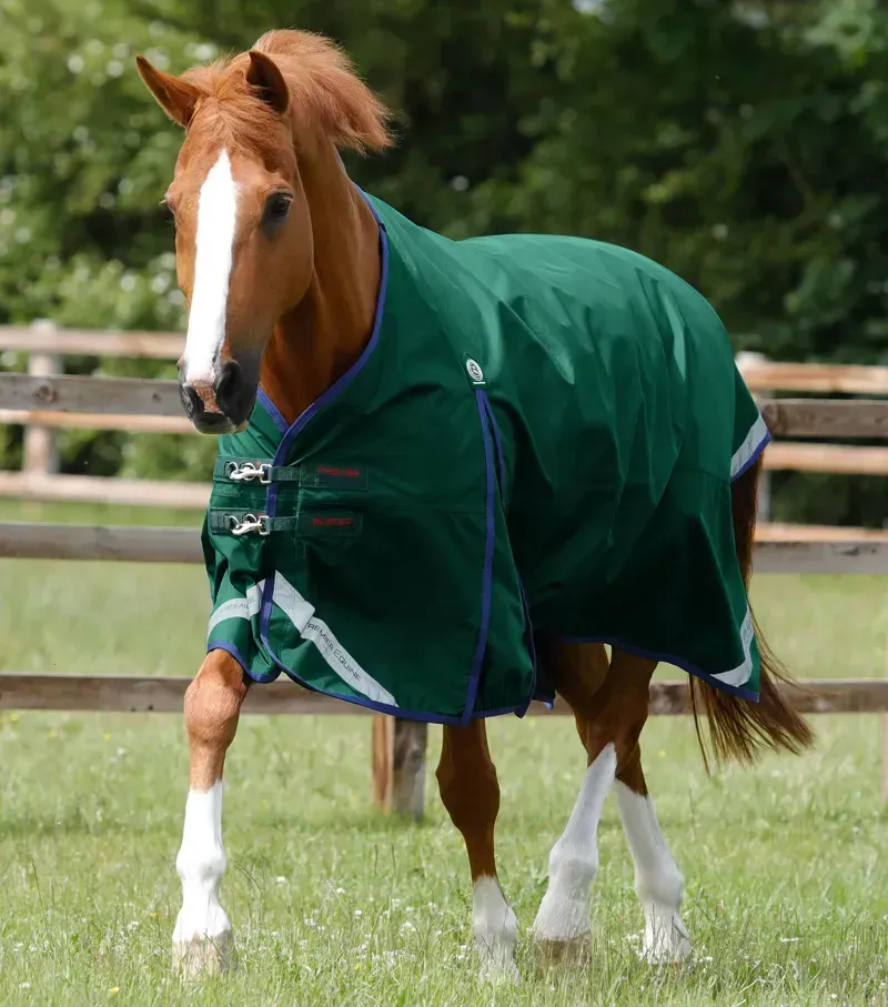 Premier Equine Buster Zero Original Turnout Rug in Green