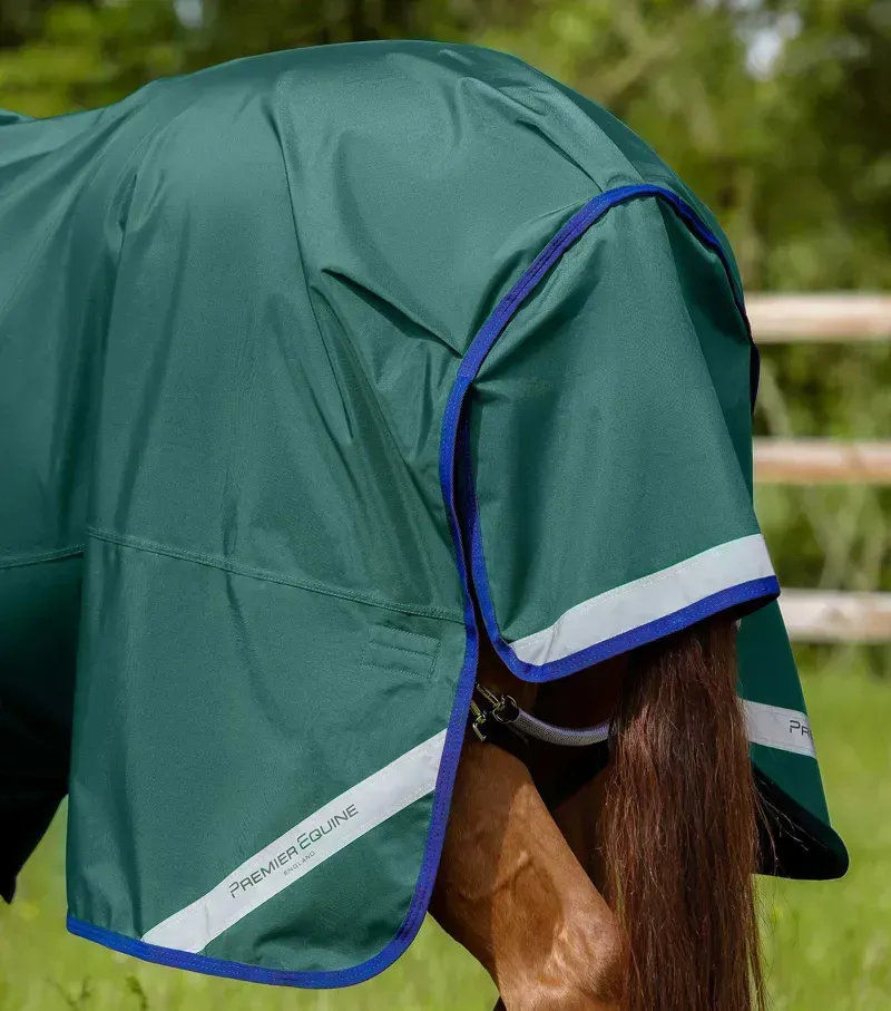 Premier Equine Buster Zero Original Turnout Rug in Green-4