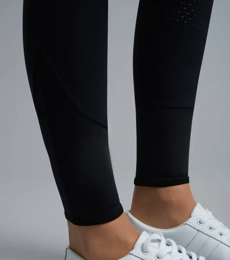 Carapello Ladies Full Seat Gel Riding Breeches / Black-4