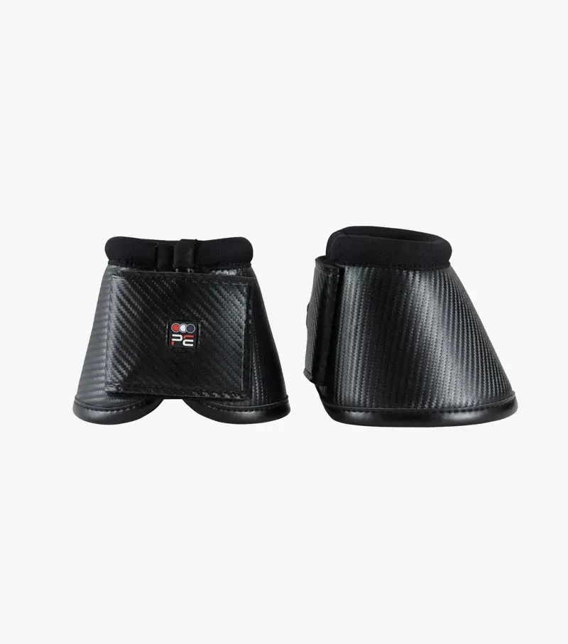 Carbon Wrap Over Reach Boots / Black-4
