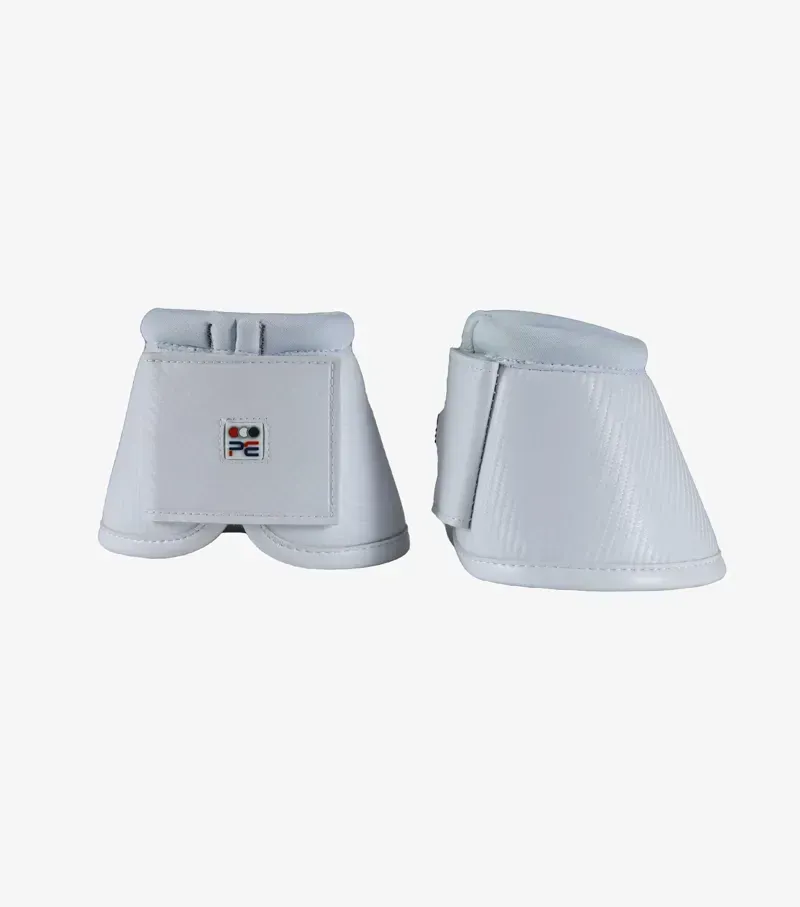 Carbon Wrap Over Reach Boots / White-4