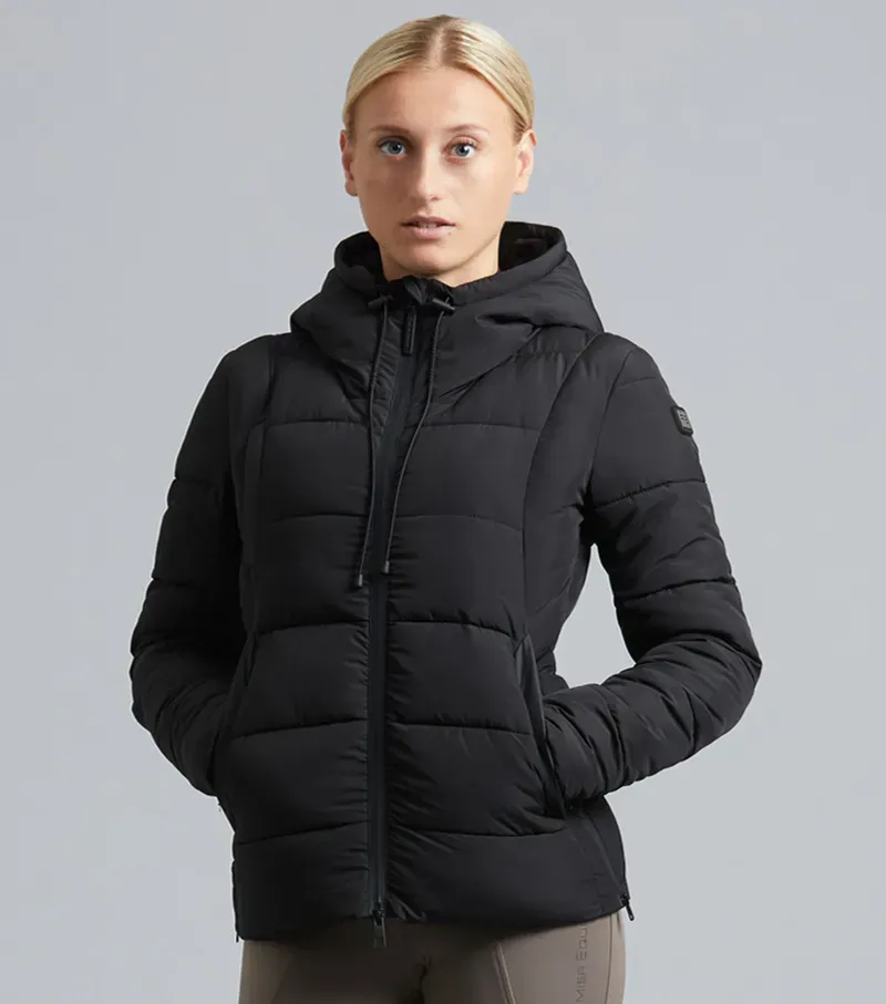 Casella Ladies Quilted Jacket / Black uk