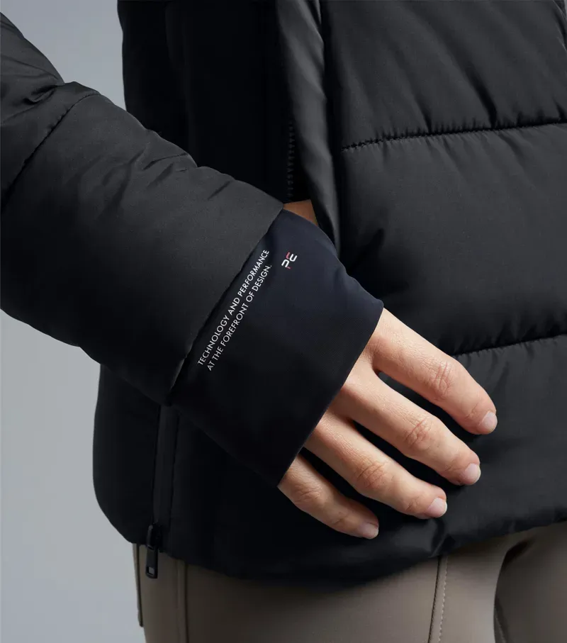 Casella Ladies Quilted Jacket / Black uk-4