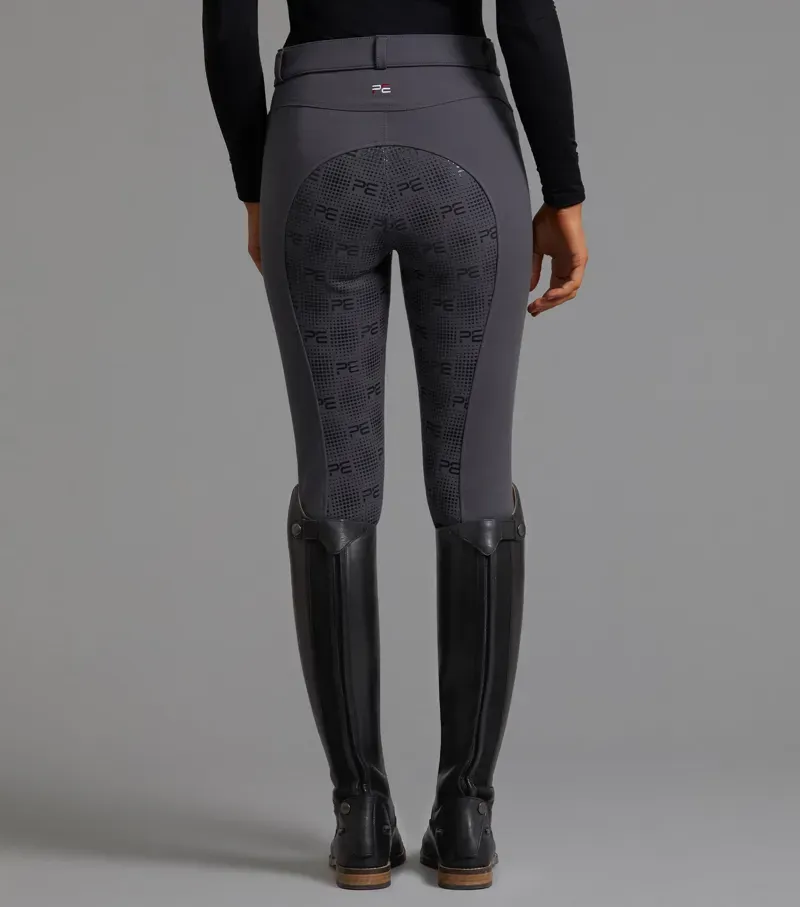 Cassa Ladies Full Seat Gel Riding Breeches / Navy-1