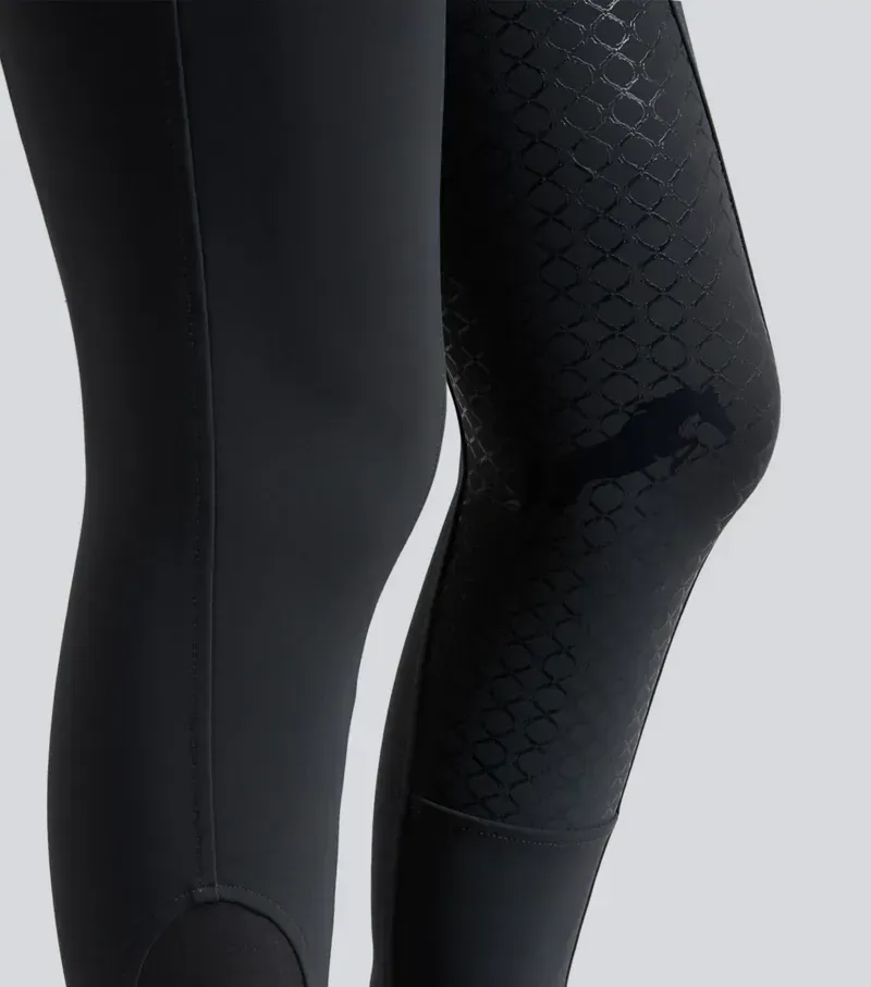 Premier Equine Womens Coco Novo Full Seat Riding Breeches in Anthracite-4