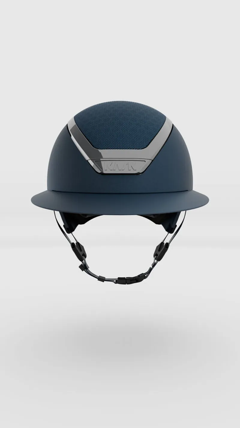 Kask Star Lady Chrome Riding Helmet- Navy/Silver-4
