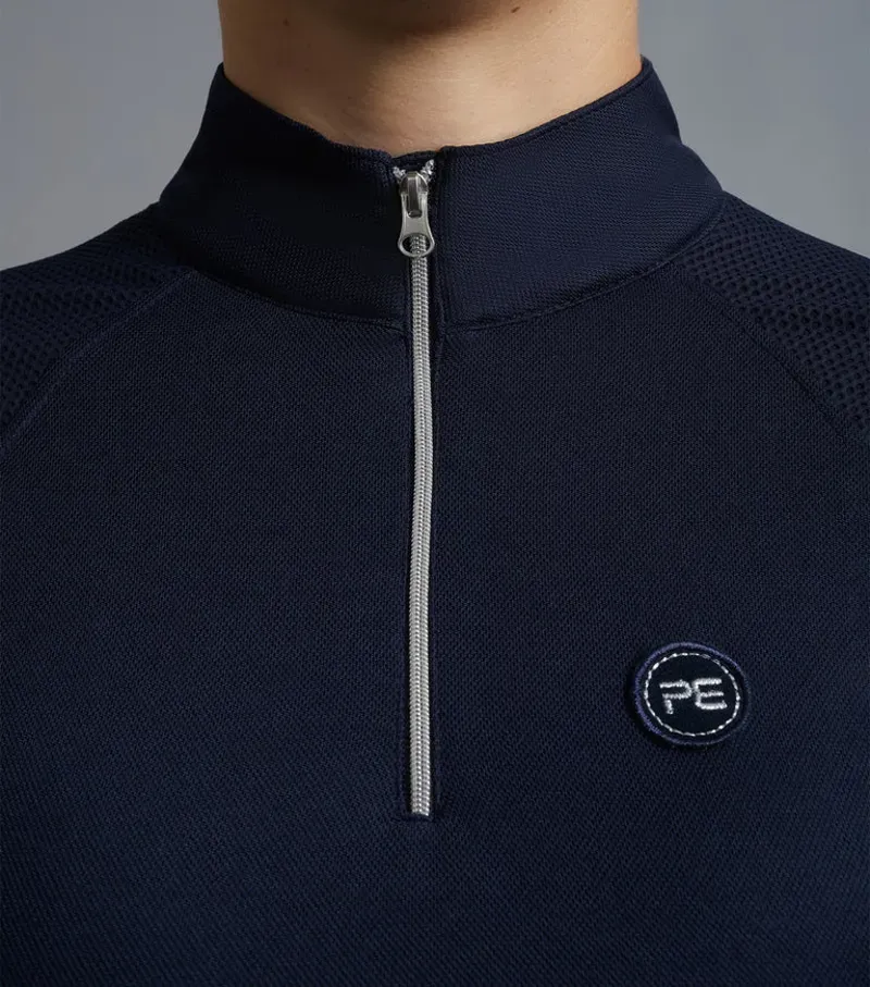 Derina Ladies Technical Sleeveless Riding Top / Navy uk-3