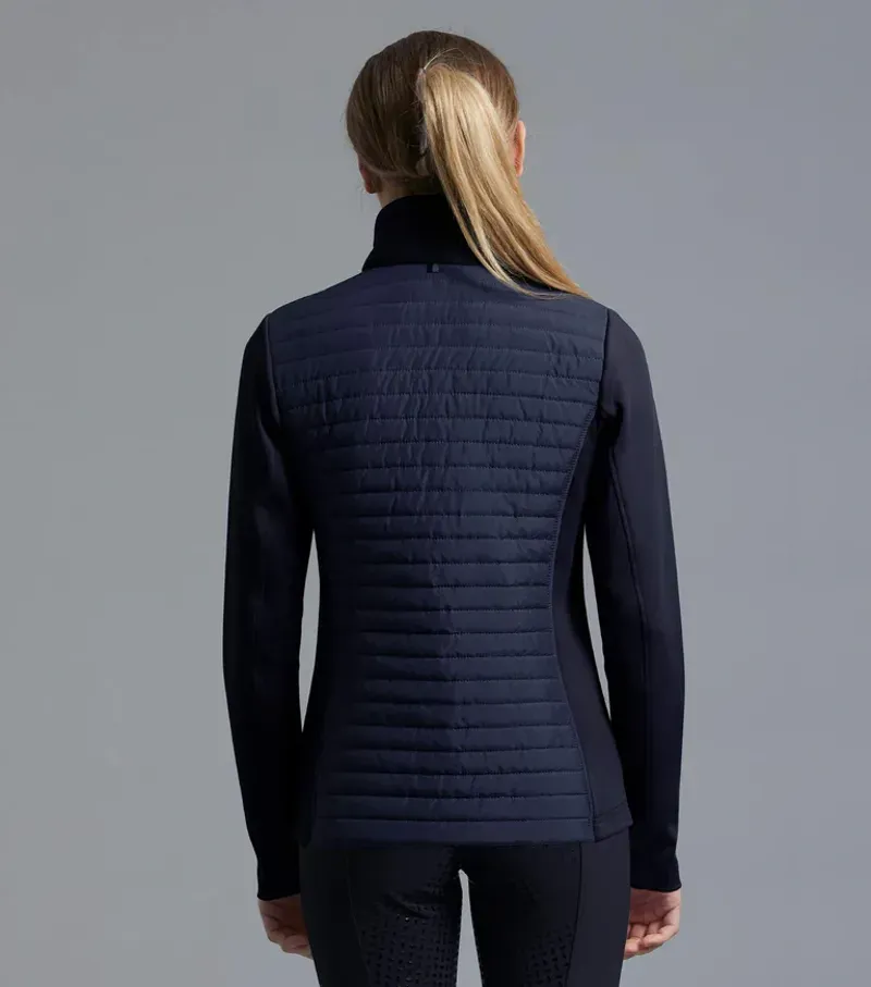 Elena Ladies Hybrid Technical Riding Jacket / Navy uk-2