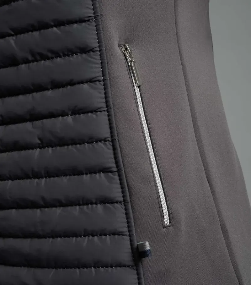 Elena Ladies Hybrid Technical Riding Jacket / Anthracite Grey uk-4
