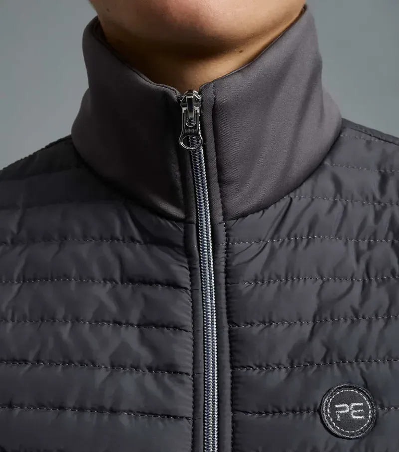 Elena Ladies Hybrid Technical Riding Jacket / Anthracite Grey uk-3