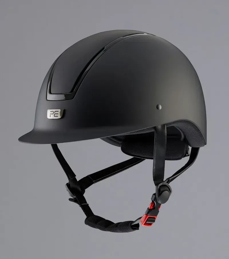 Premier Equine Endeavour Horse Riding Helmet in Black