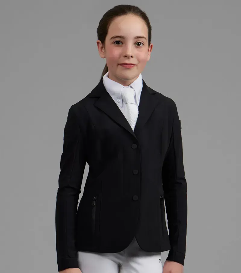 Evinco Girls Competition Jacket - Jet Black