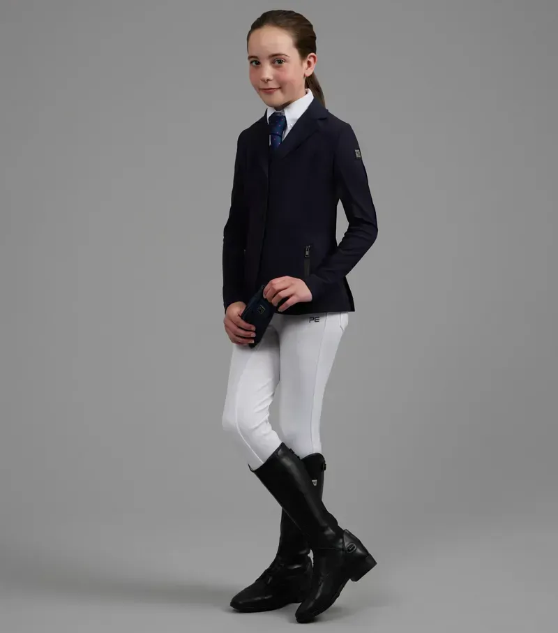 Evinco Girls Competition Jacket - French Navy-1