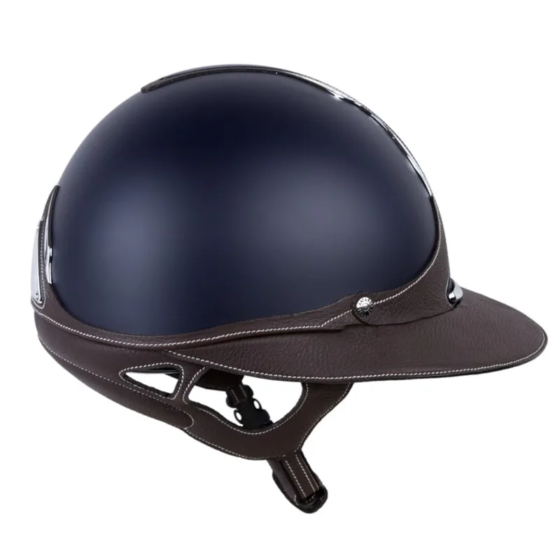 Antares Galaxy Strass Eclipse Riding Hat - Blue/Brown-1