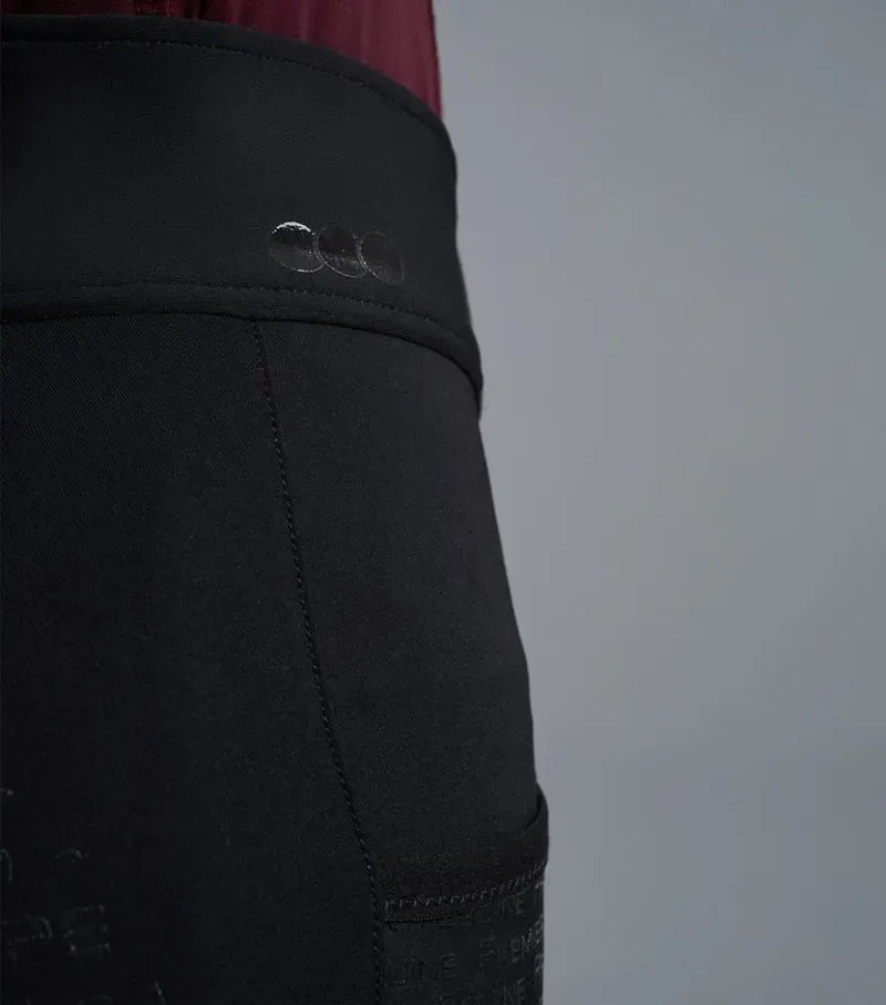 Premier Equine Girls Concerto Riding Tights in Jet Black-4