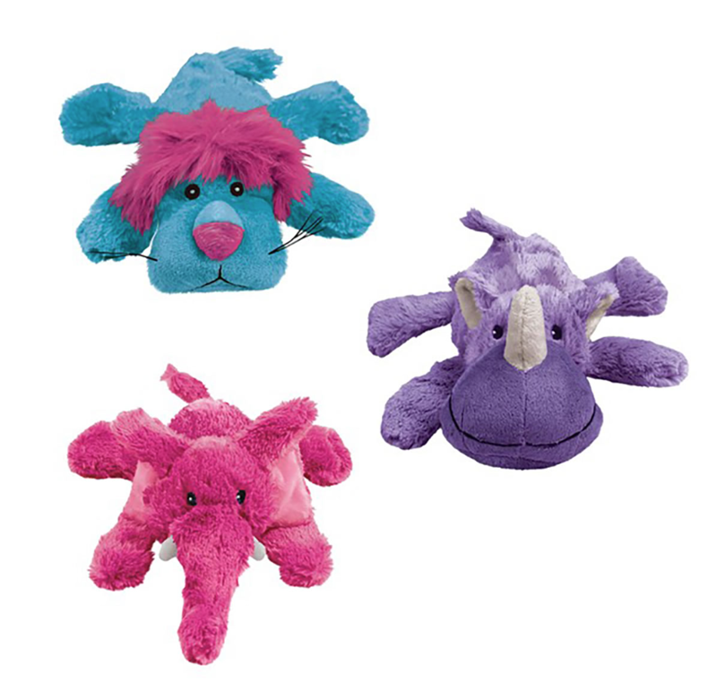 Kong Medium Cozie Brights 24-pack - Assorted Colours