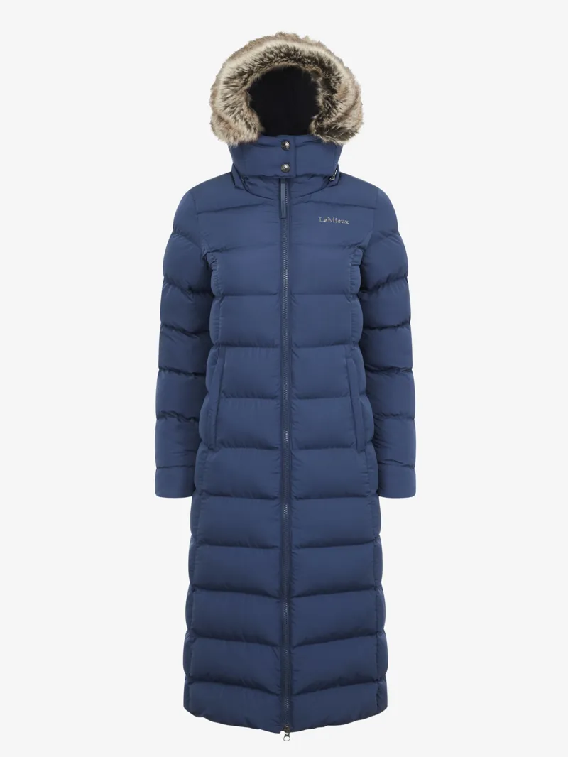 LeMieux Harper Longline Puffer Coat - Atlantic-2
