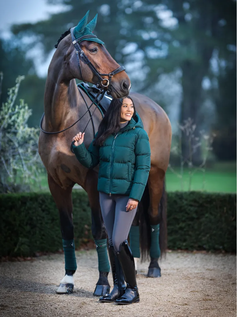 LeMieux Kenza Puffer Jacket - Spruce-3