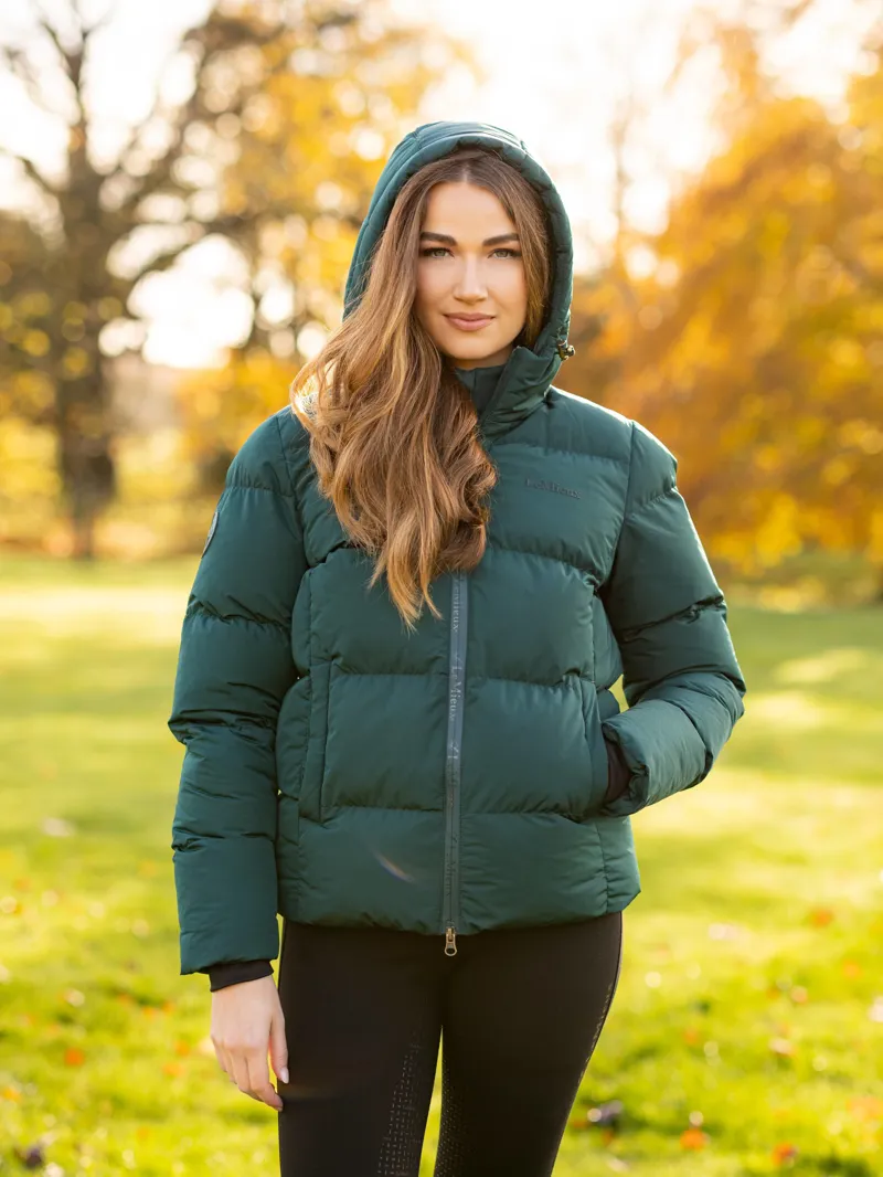 LeMieux Kenza Puffer Jacket - Spruce-4