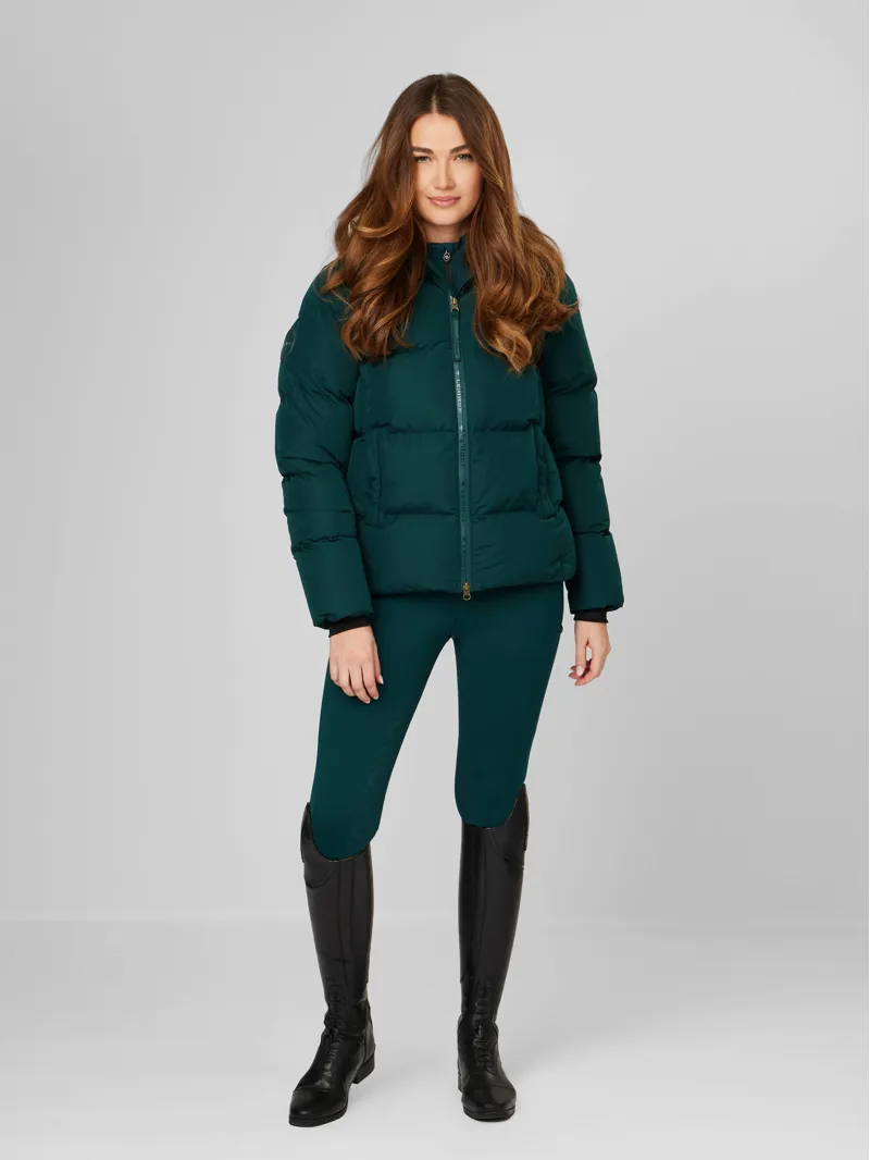 LeMieux Kenza Puffer Jacket - Spruce-5