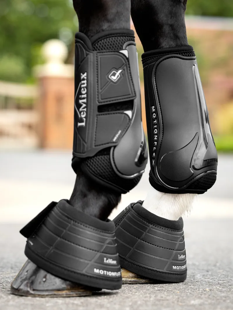 LeMieux Motionflex Over Reach Boot - Black-2