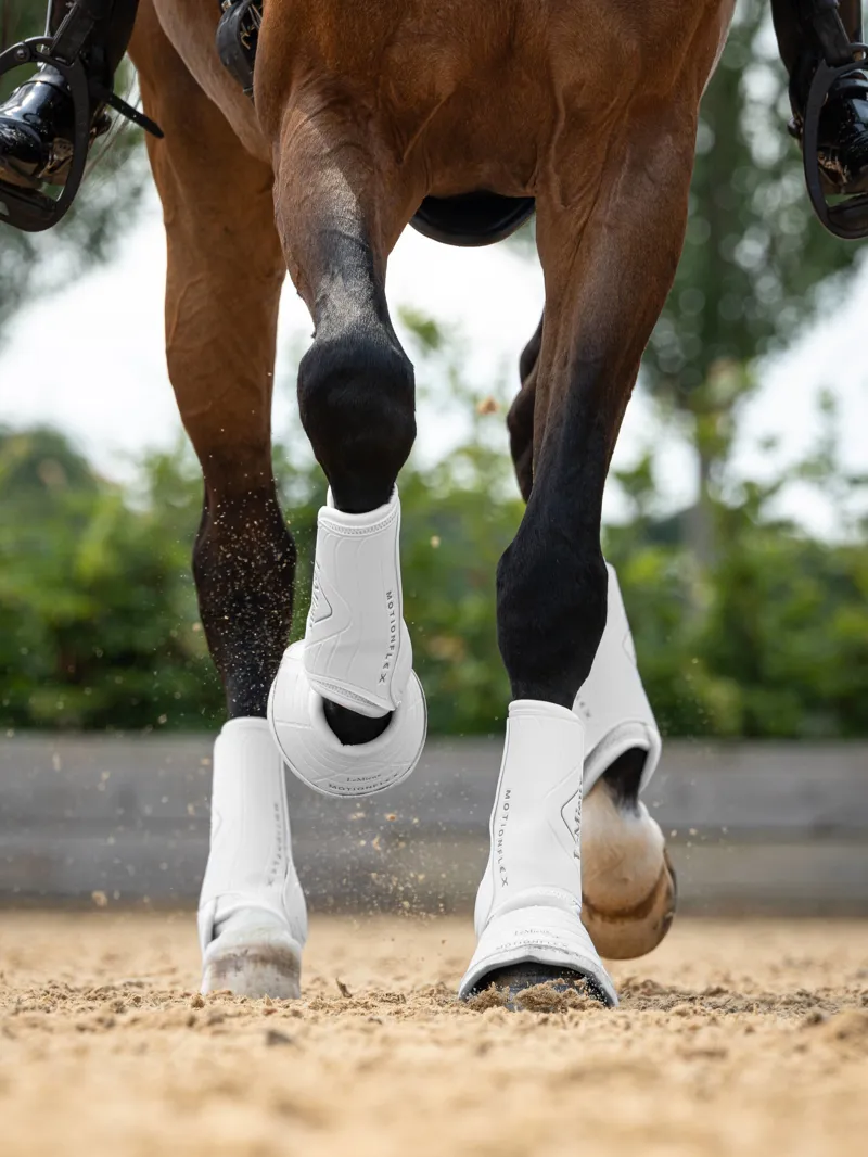LeMieux Motionflex Dressage Boot - White-7