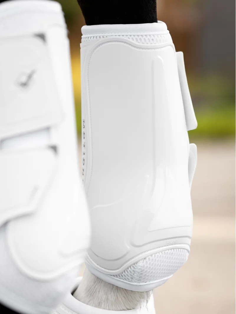 LeMieux Motionflex Dressage Boot - White-5
