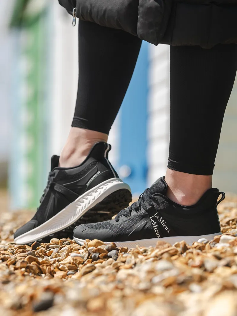 LeMieux Trax Waterproof Trainer - Black-12