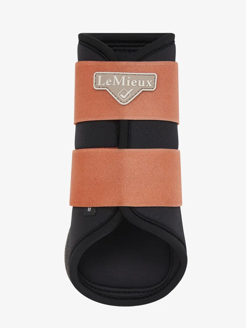 LeMieux Grafter Brushing Boots - Apricot-1