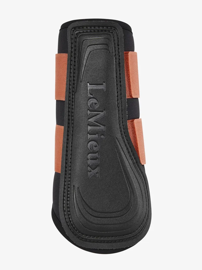 LeMieux Grafter Brushing Boots - Apricot-3