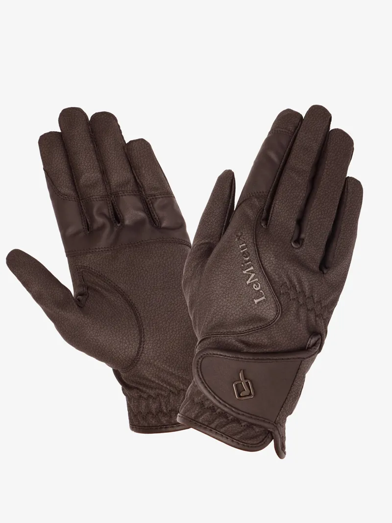 LeMieux Close Contact Glove - Brown