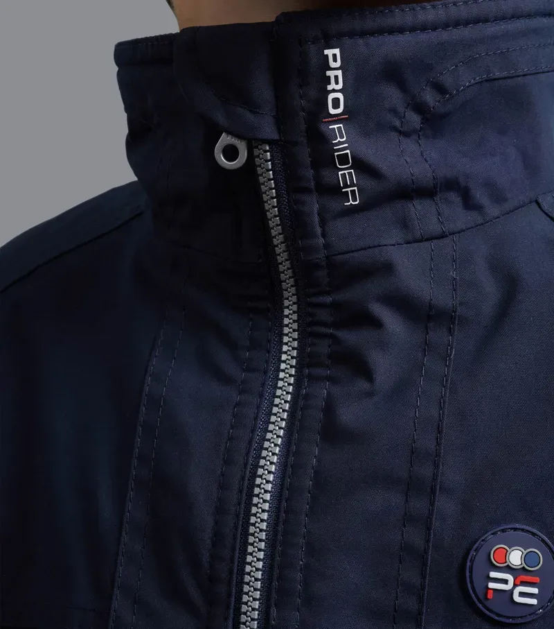 Junior Pro Rider Unisex Riding Jacket Navy-3